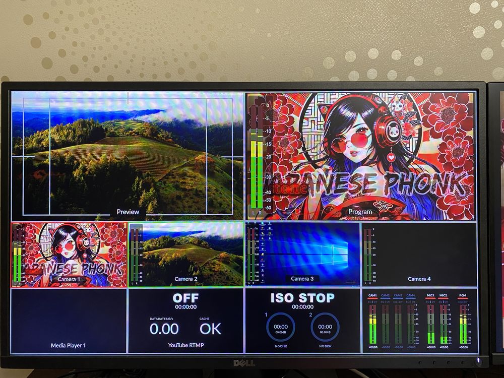 Видеомикшер Blackmagic ATEM Mini Pro ISO + HDMI аудиодекодер