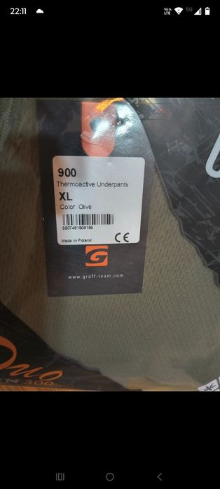 Spodnie termoaktywne Graff