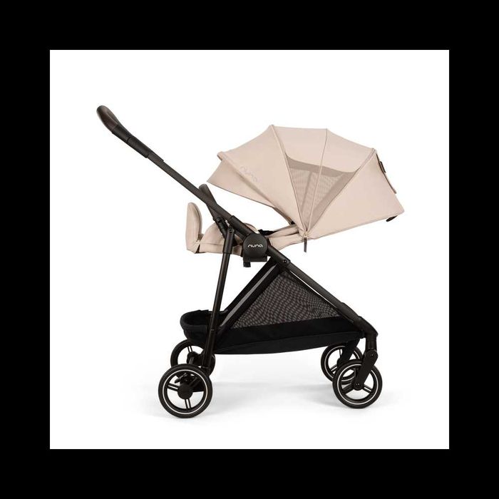 Nuna wózek spacerowy z przekładanym siedziskiem beżowy IXXA Next eksp