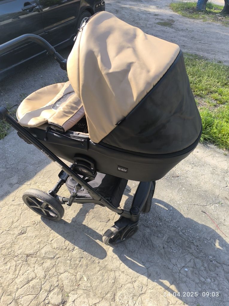 Коляска 2 в 1 Bair Kiwi Soft Капучино BKS-455 625509