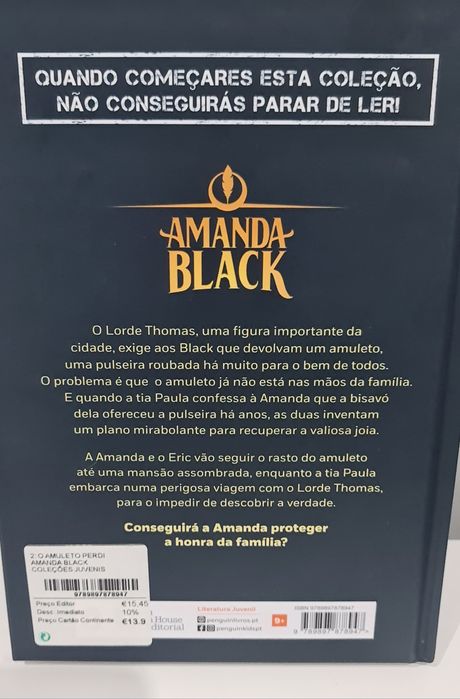 Amanda black "O amuleto perdido"
