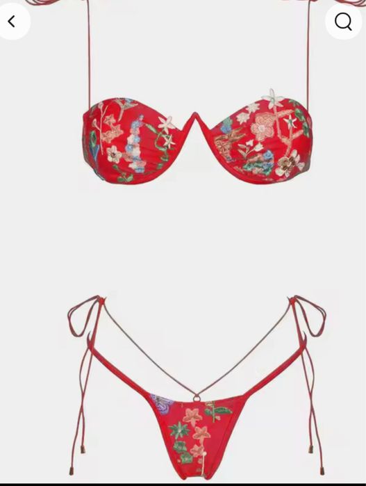 Купальник раздельный трусики и лифчик