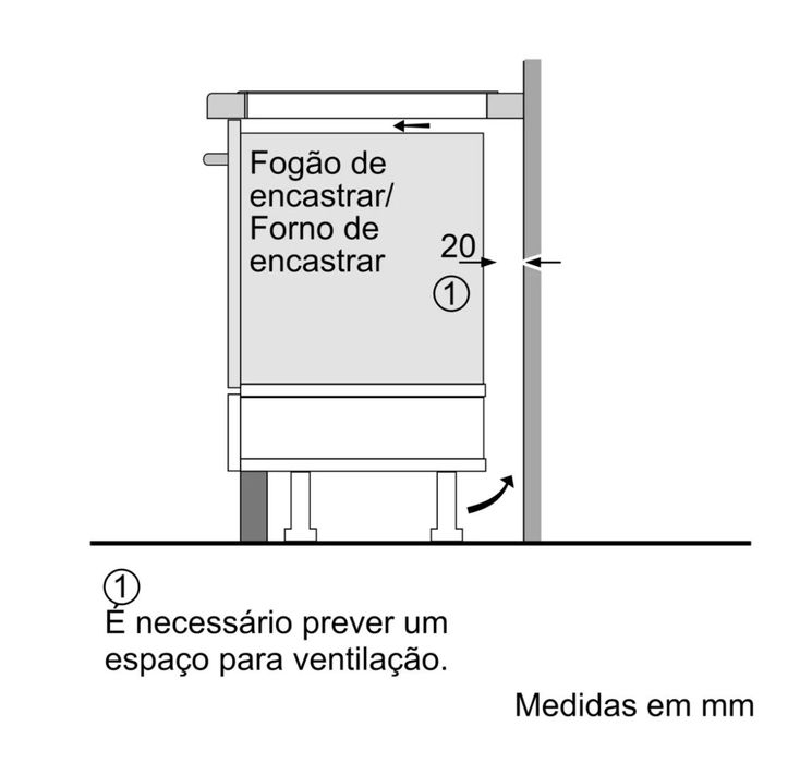 BOSCH Placa indução (Nova)