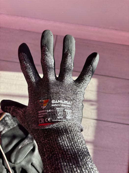 Profesjonalne rękawice SAMURAI Warrior - Grip-Flex foam roz 10 - 5 par