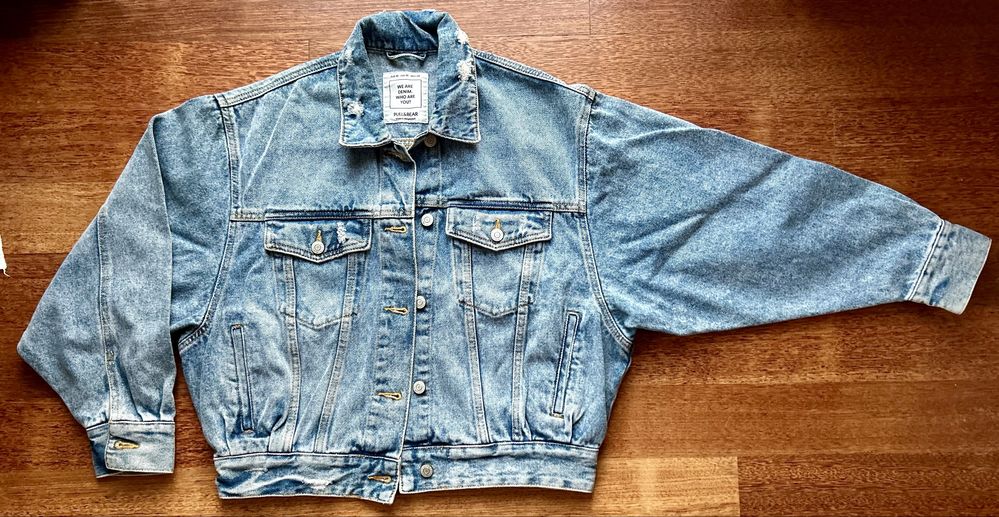 Kurtka jeansowa Pull&Bear, rozm. M