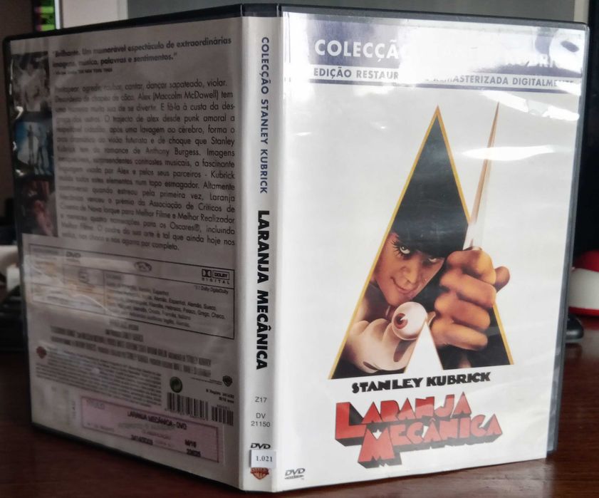 Laranja Mecânica - - - Filme - - - - - DVD