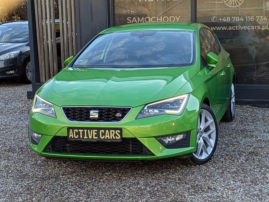 Seat Leon Xenon*Led*Seat*Sound*FR*Półskóra*Drive*Mode*Manual*Piękny*Kolor