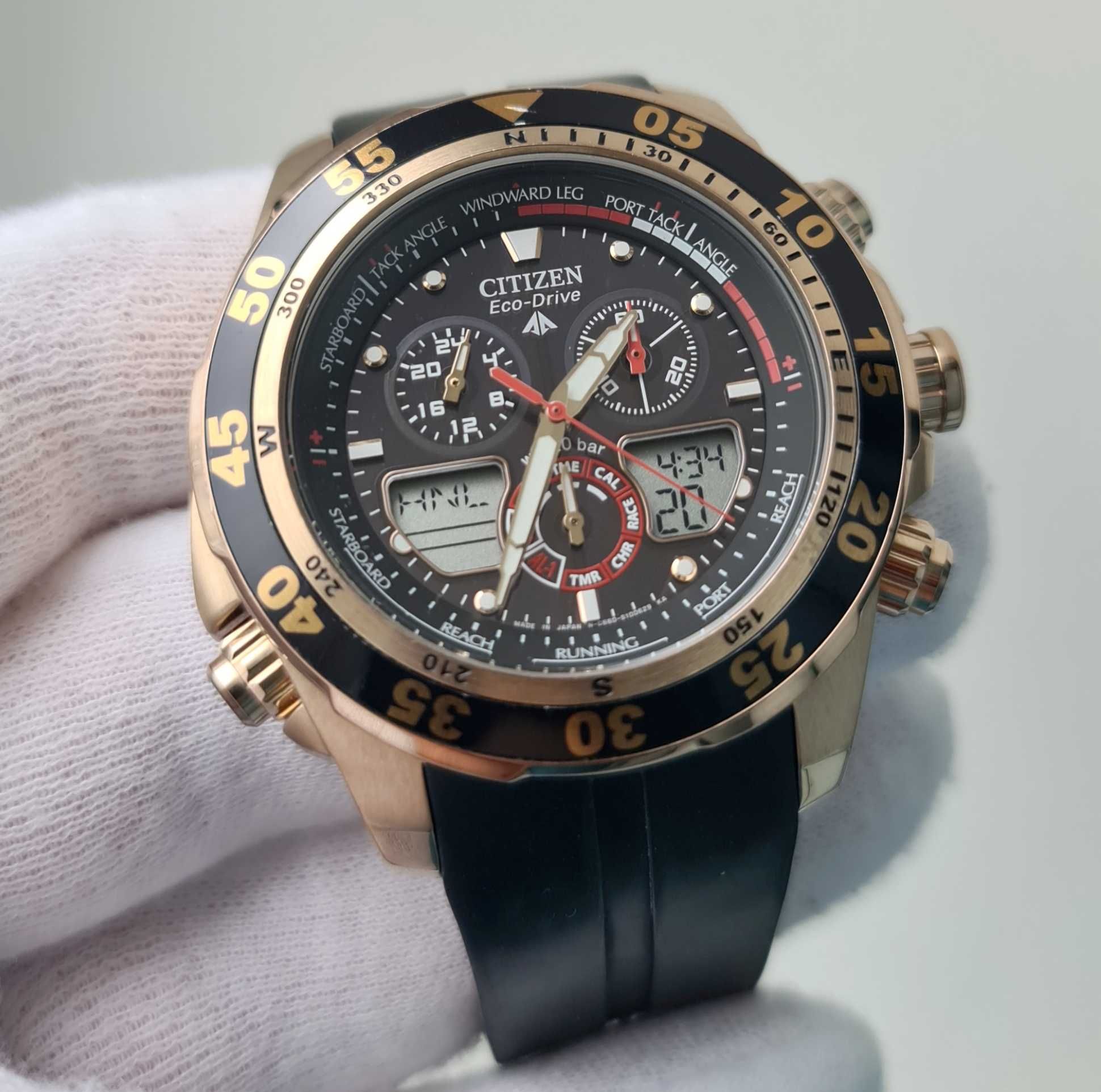 Чоловічий годинник Citizen Eco-Drive Promaster 200m Chronograph C660