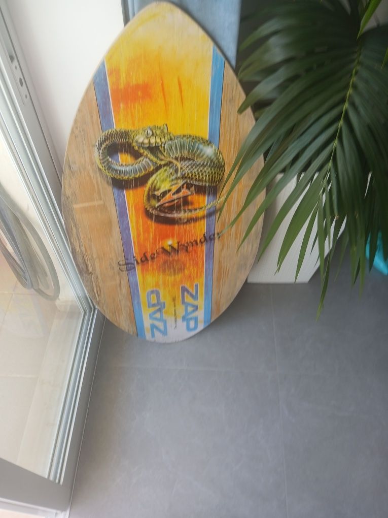 Prancha skimboard madeira