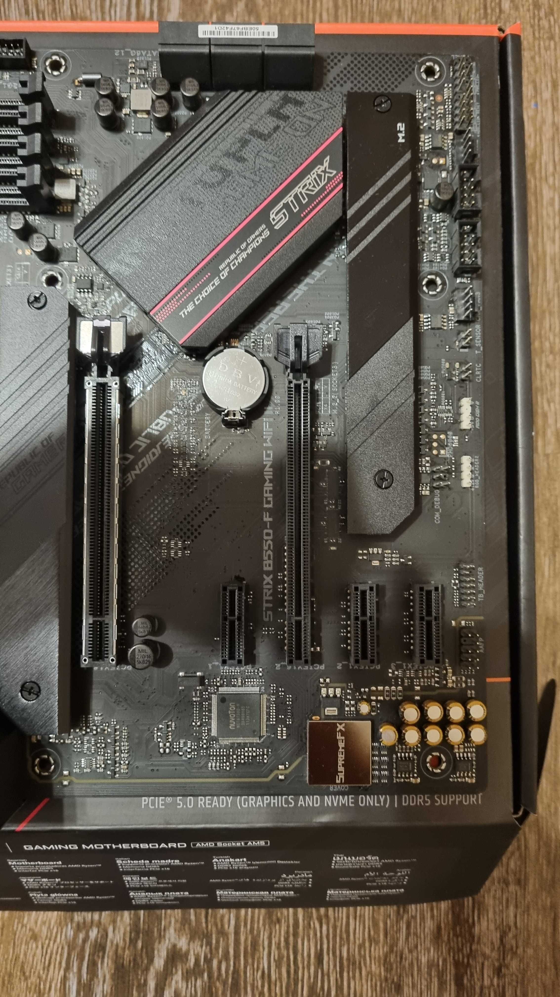 Материнська плата Asus ROG STRIX B550-F GAMING II WIFI (sAM4, B550)