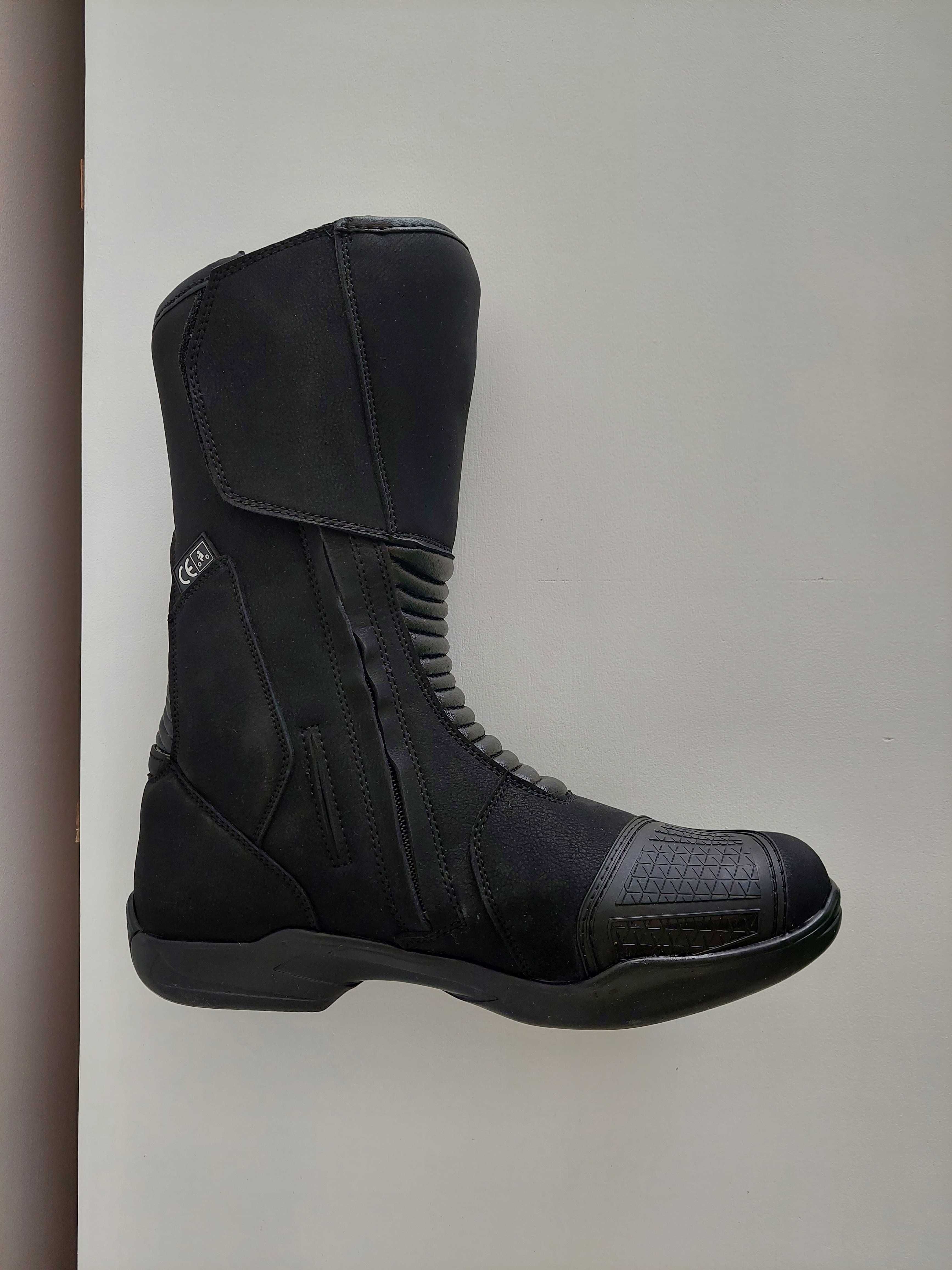 Botas de motociclismo estilo sport/touring novas 100% impermeáveis