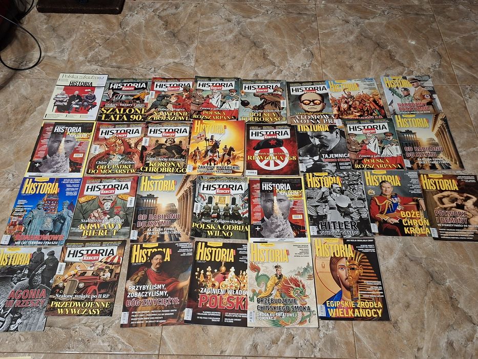 Historia komplet czasopism w bdb stanie