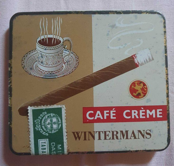 Lata Henri Wintermans e Euphon em plástico