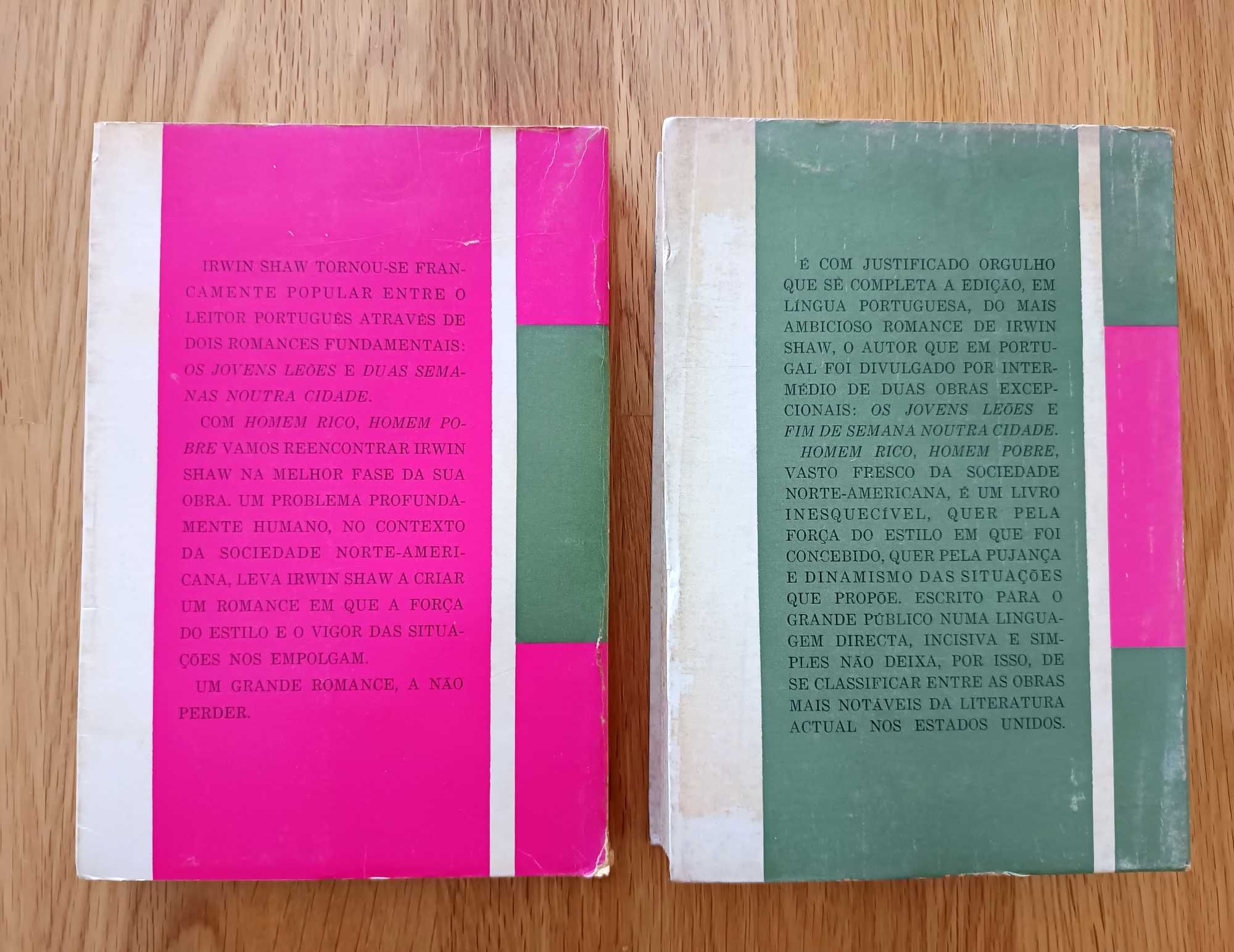 Homem rico, Homem pobre - Irwin Shaw (Vols. I e II)