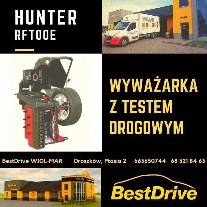 Test drogowy kół HUNTER