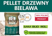 Pellet drzewny BIELAWA, certyfikat A1 ENplus, TRANSPORT