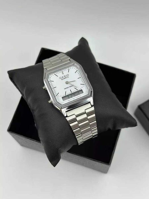 Годинник наручний AQ-230 Vintage White | Наручние Часы A159 | AQ-230