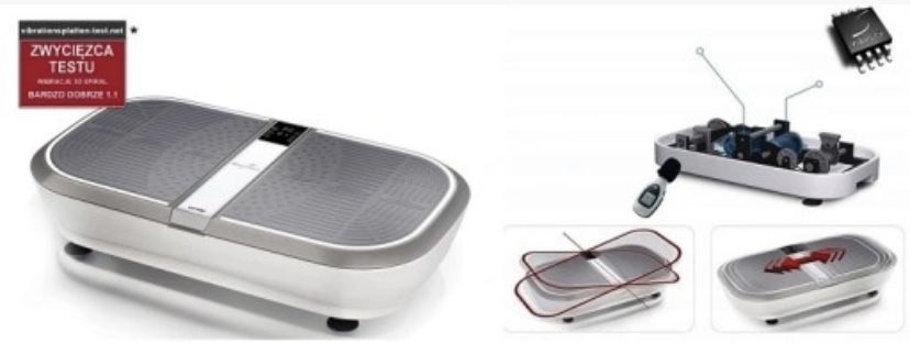 Platforma Wibracyjna SprtsTech VP 300 Nowa Pilot