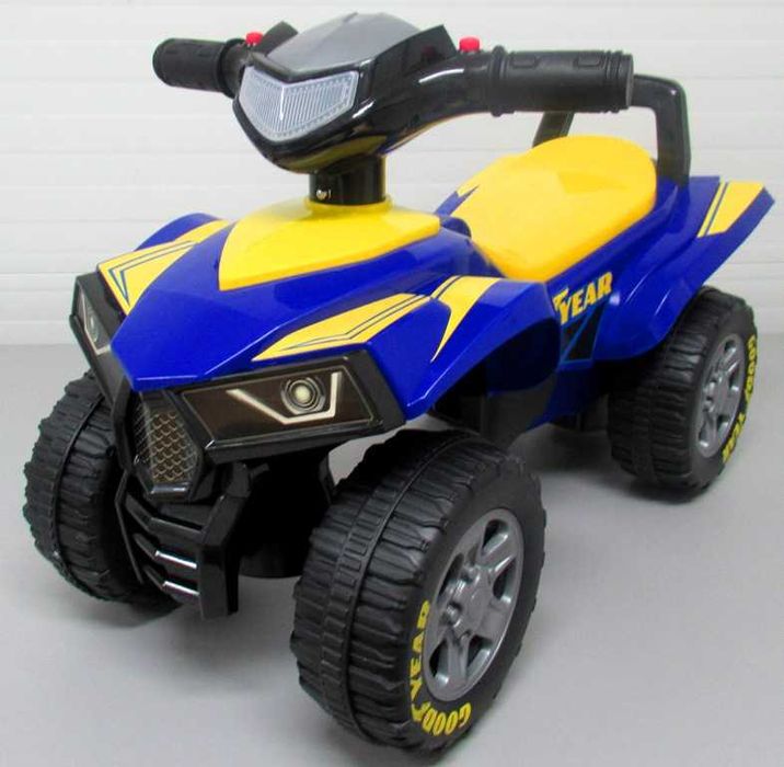 Jeździk GoodYear dla dzieci światła, dźwięki, klakson Odbiór Wysyłka