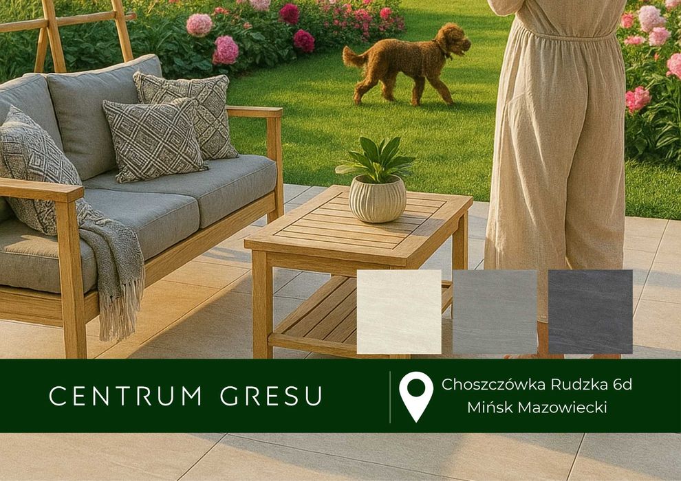 Płyty tarasowe Bruk Bet Keramo Stone 45x90 2cm Taras Ścieżka Ogród