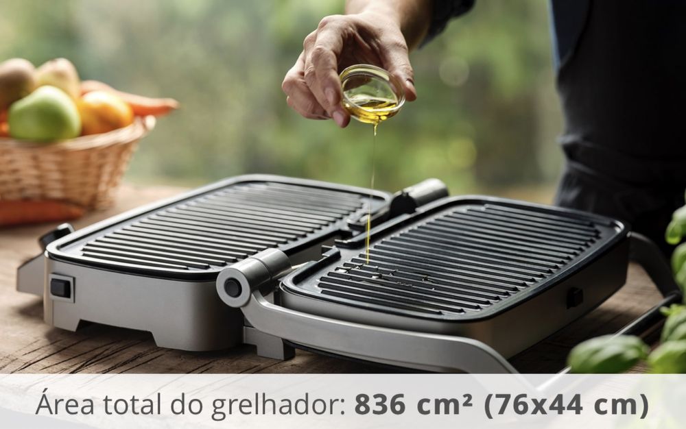 Grelhador de Contacto Inteligente - Prozis Grill-In XL