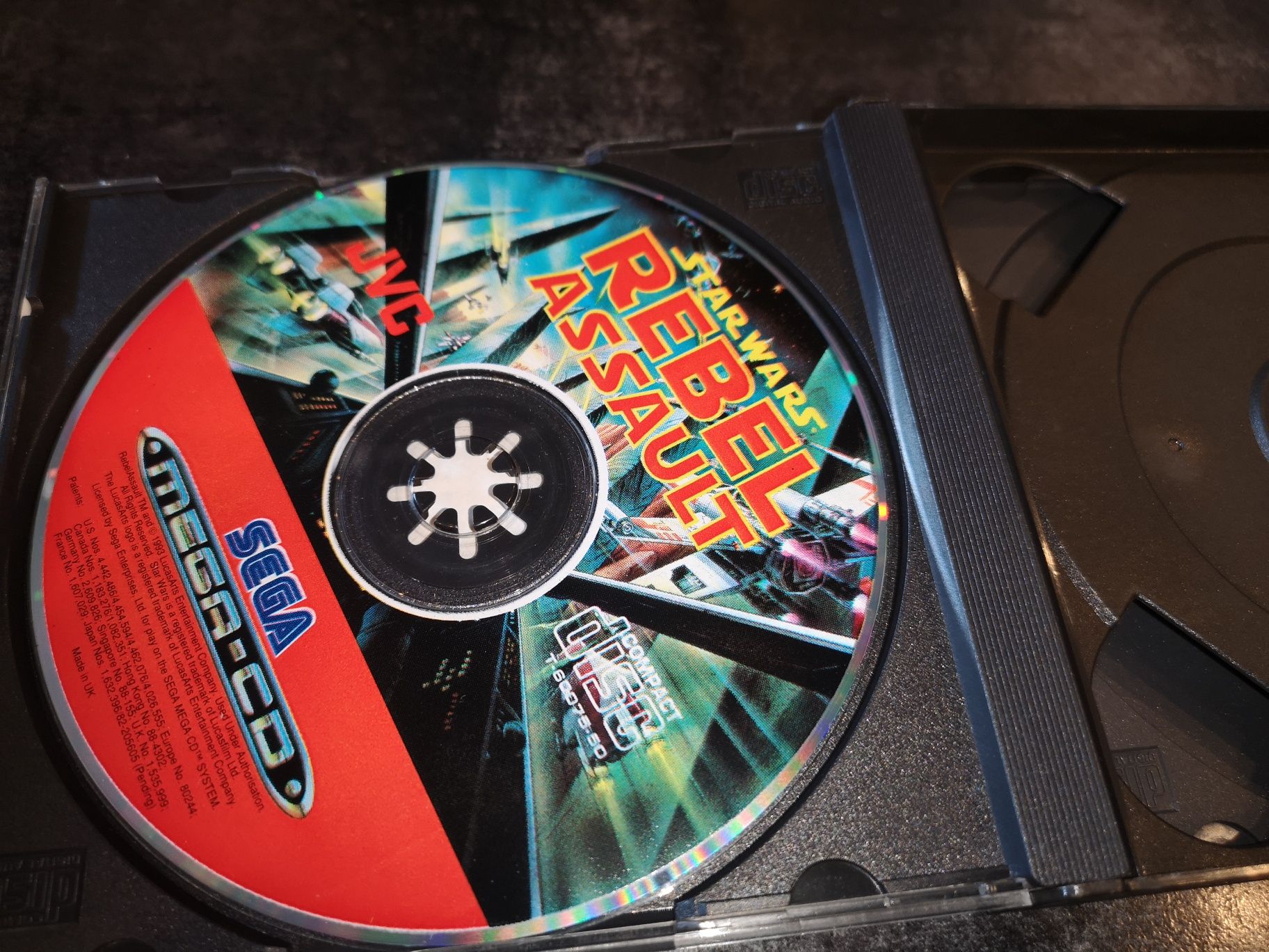 Star Wars Rebel Assault SEGA MEGA-CD (rzadkość na rynku) kioskzgrami