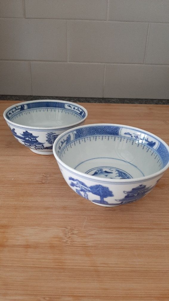 Conjunto de 2 taças chinesas