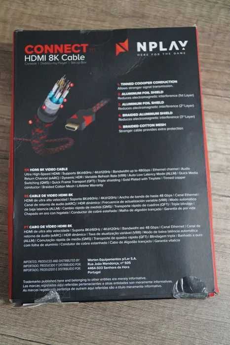Cabo HDMI NPLAY Connect 7.0 (Hdmi 8K 1,5m)