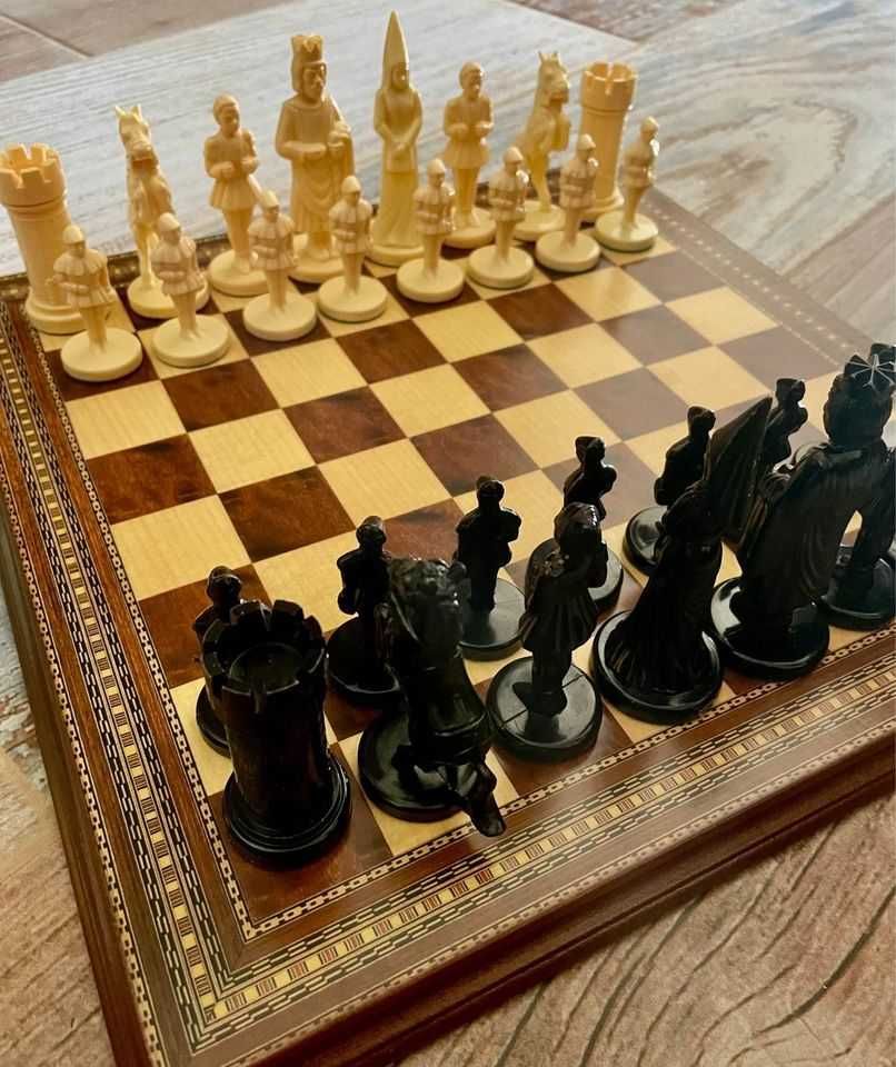 Jogos de Xadrez antigos e vintage