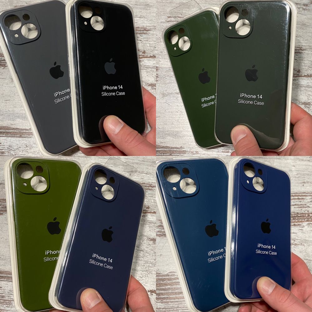 Чехол iphone 14 silicon case с защитой силиконовый чехол айфон 14 каме