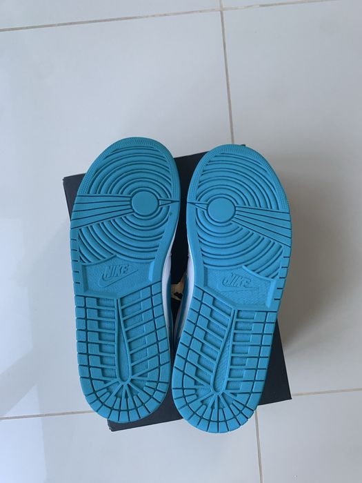 Nike Air Jordan 1 Low Nowe Aquatone White/Celestial Gold