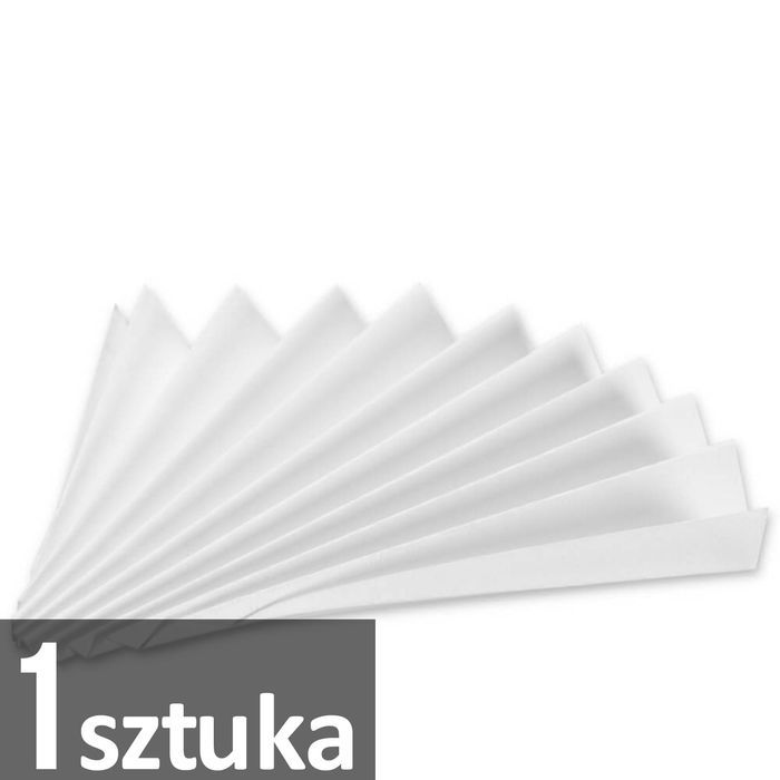 Filtr sączek harmonijkowy do lejka spiralnego