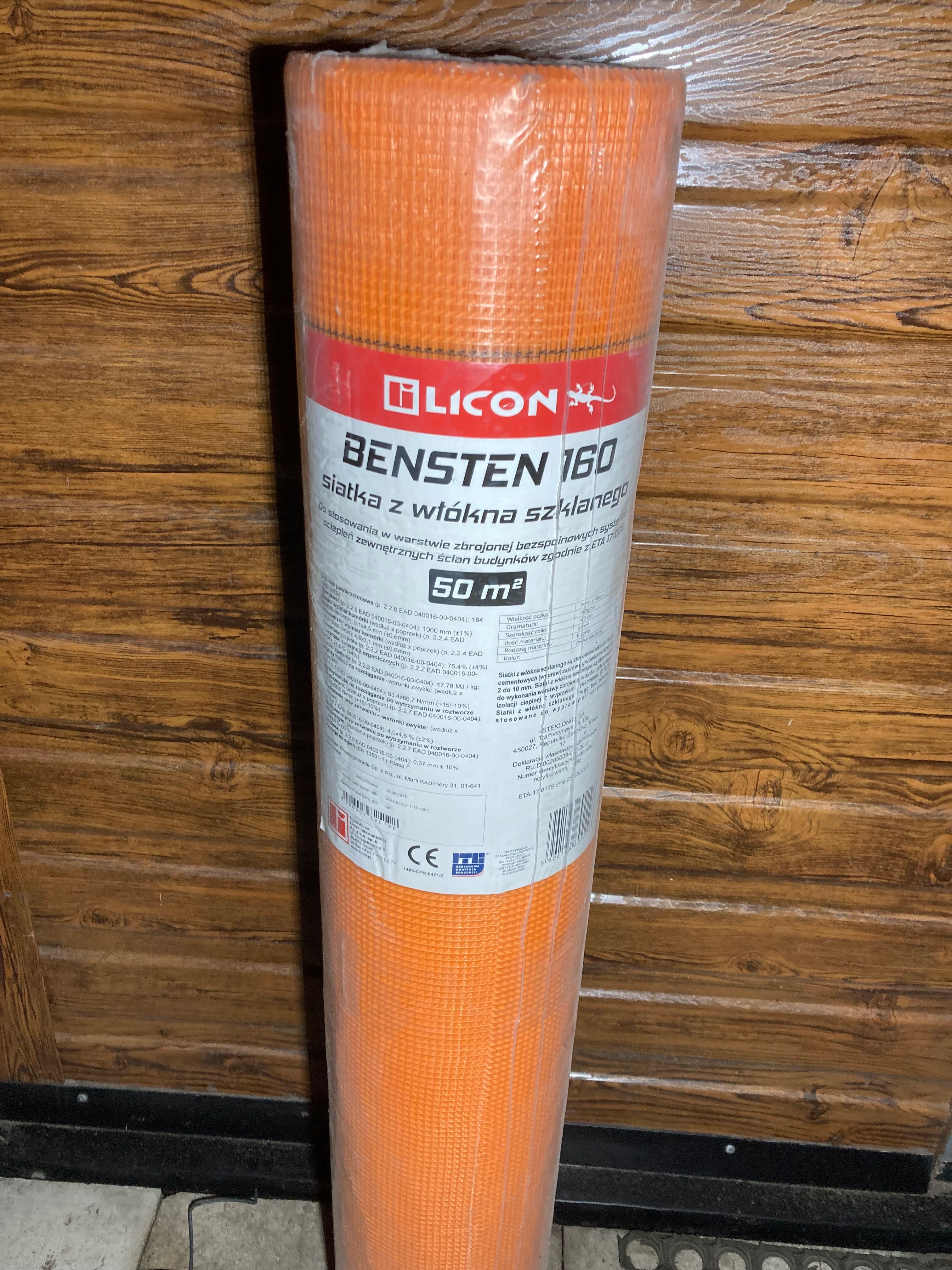 Siatka podtynkowa 160g 50mb Bensten