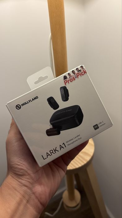 Microfone Hollyland Lark A1 - Novo lacrado