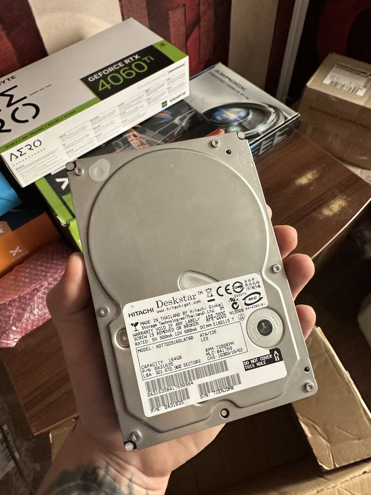 Жесткий диск 164gb