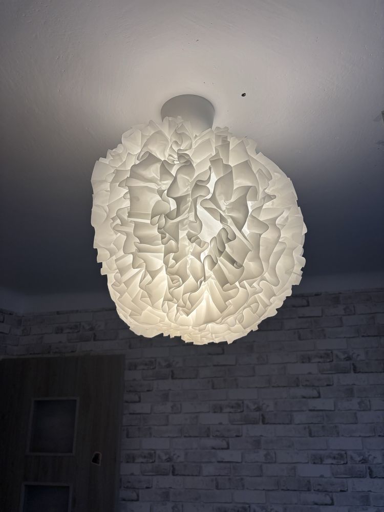 IKEA VINDKAST lampa chmurka wisząca biała 50cm