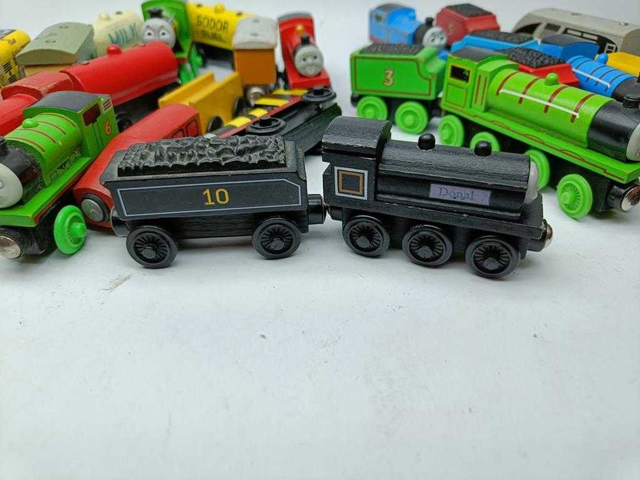 Drewniane Pociągi wagony parowozy Tomek i Przyjaciele na mages 159 zł