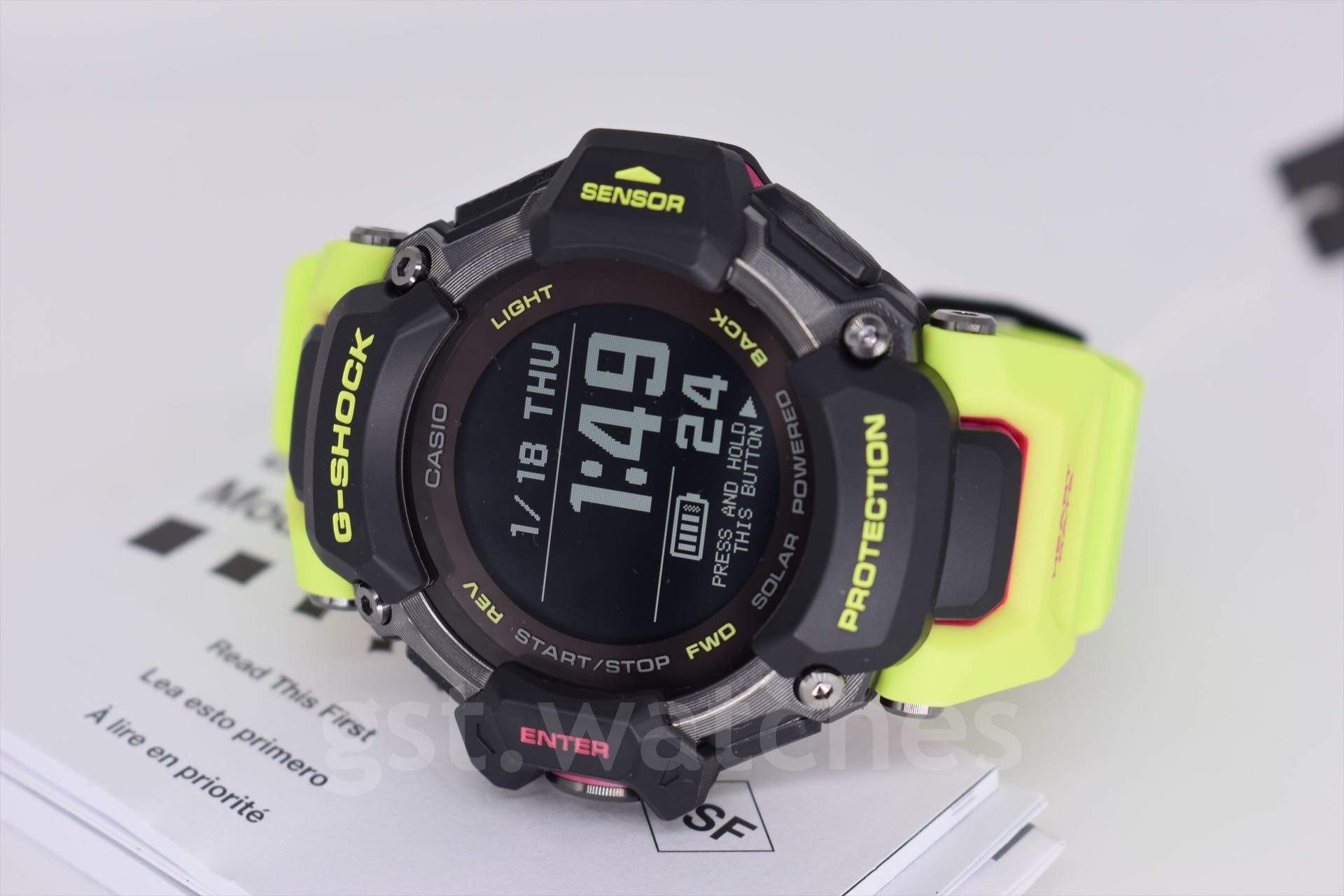 Casio G-Shock GBD-H2000-1A9 NEW ORIGINAL | Solar | Bluetooth | GPS