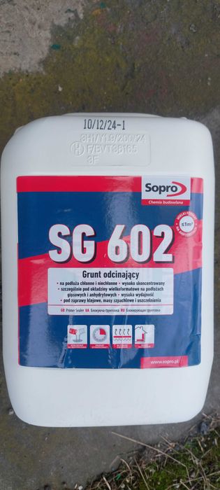 Grunt odcinający Sopro SG  602
