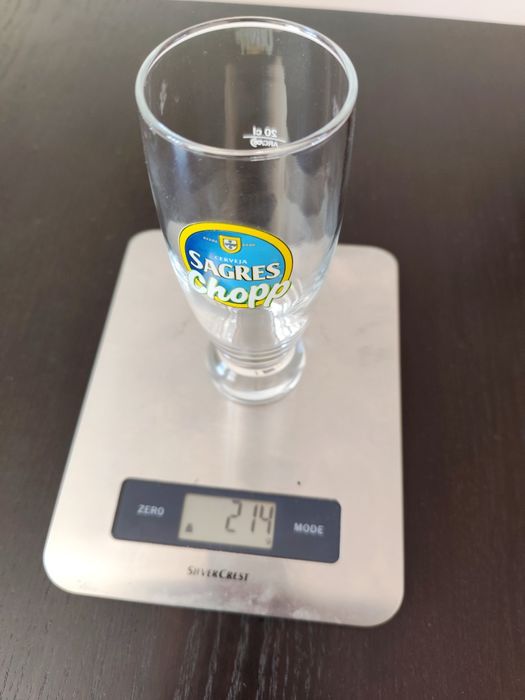 Lote de 3 copos de Cerveja - Sagres Chopp (Novos - 30 cl)