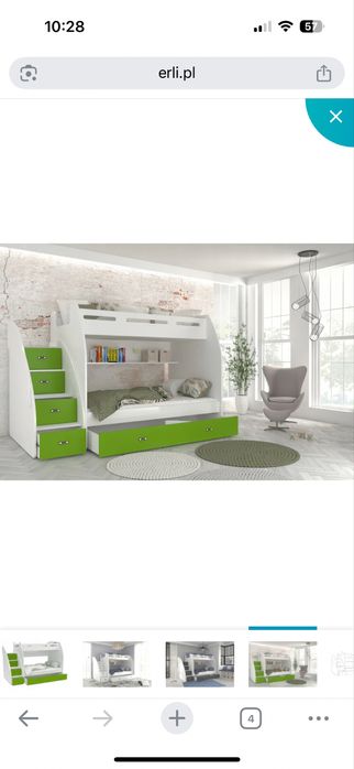 Łóżko dwu piętrowe NOWE