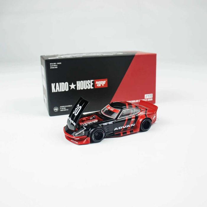 Mini GT Kaido House Nissan Fairlady Z Kaido GT Advan #172 1:64