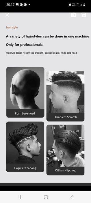 Maszynka trymer do strzyżenia uniwersalny czarny czarno zloty wysyłka