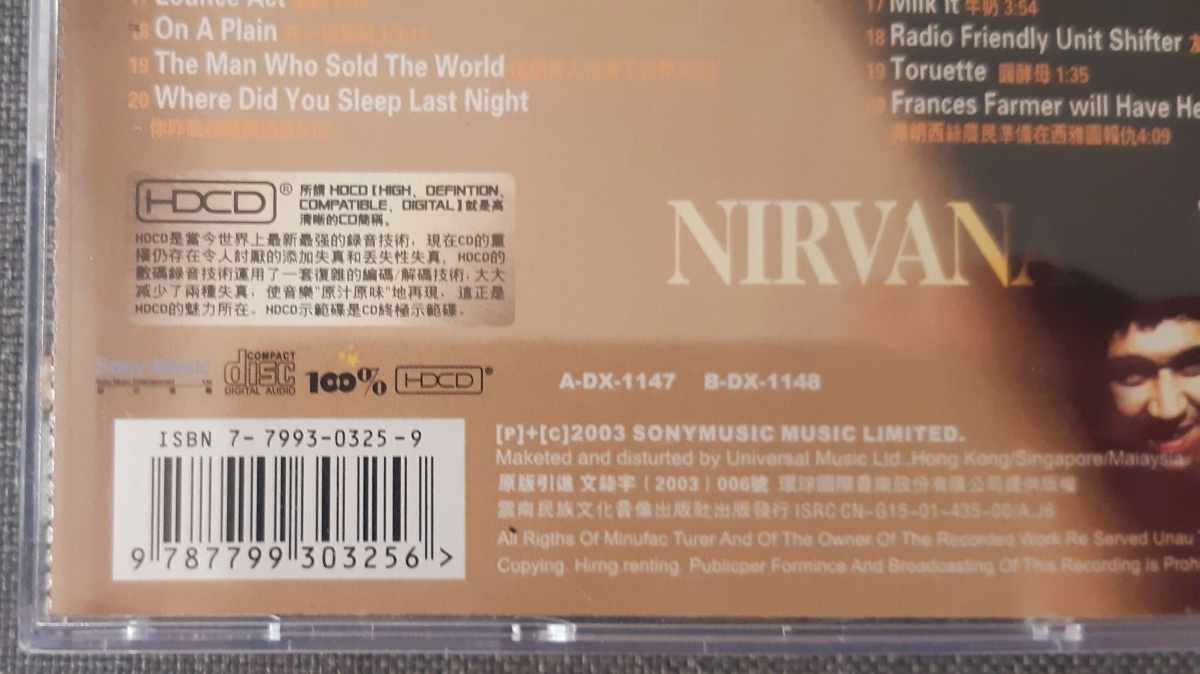 2 HDCD płyty NIRVANA - The Best Of / CN