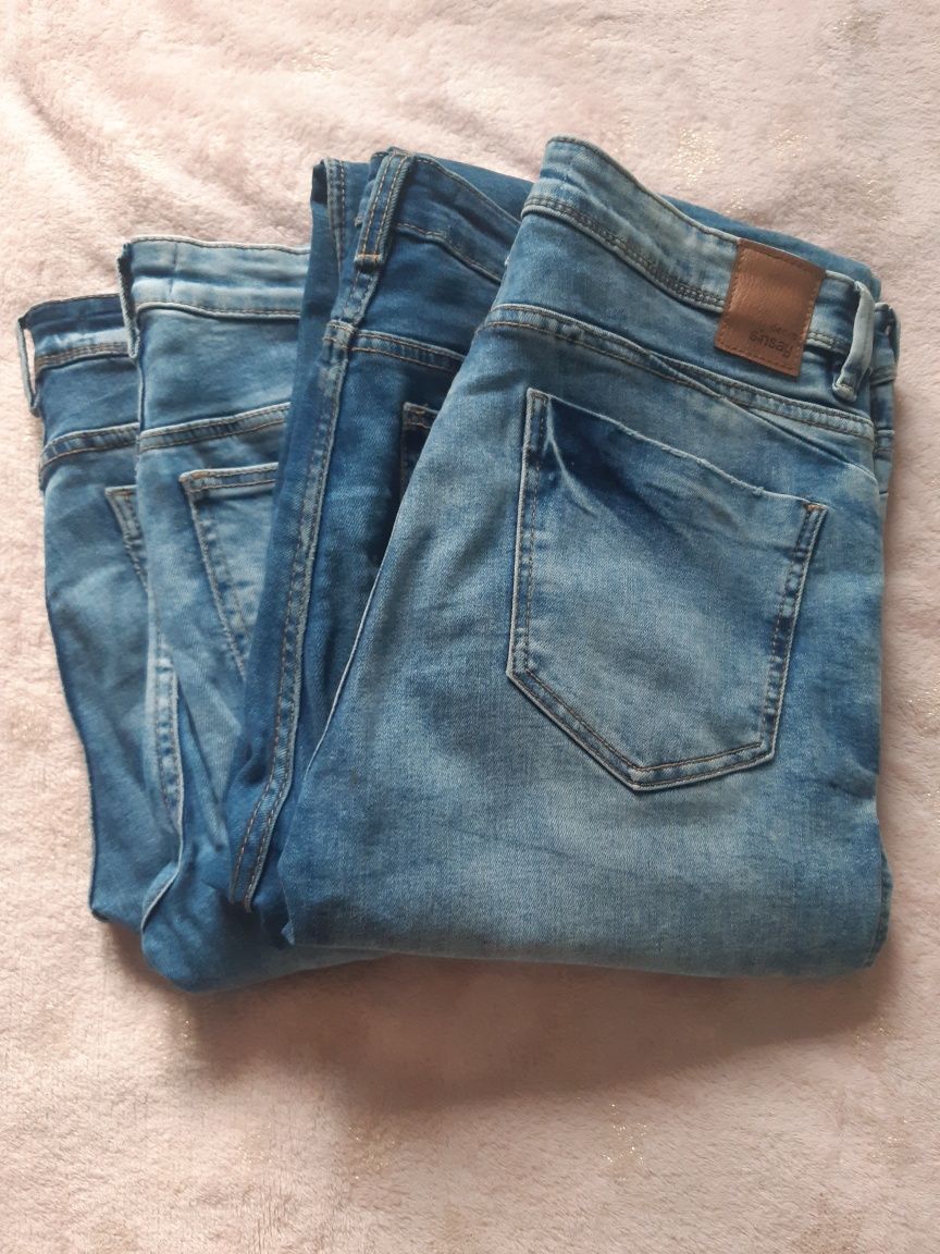 Spodnie jeansowe mix
