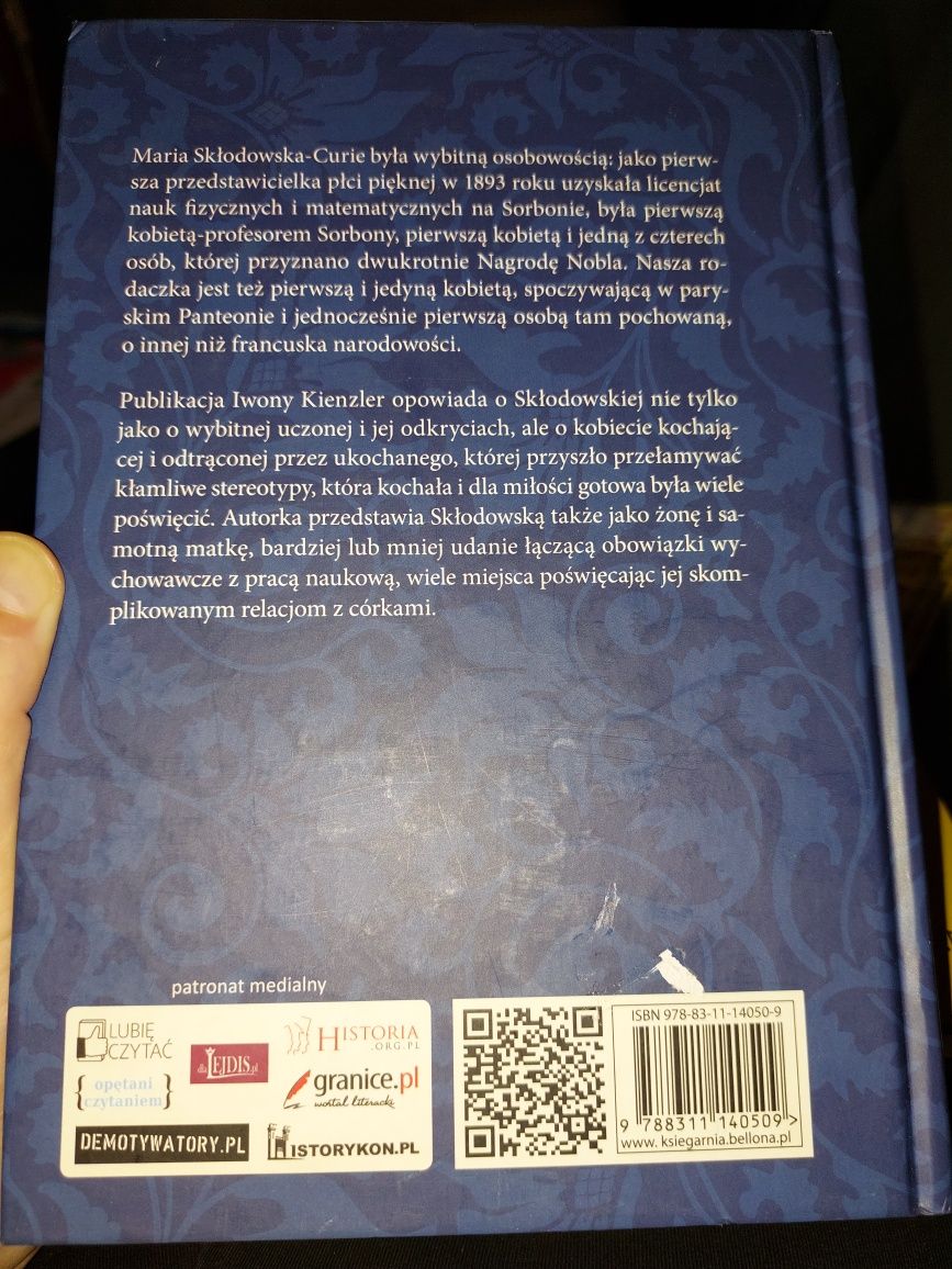 Maria Skłodowska-Curie. Złodziejka mężów życie i miłości. Iwona Kienzl