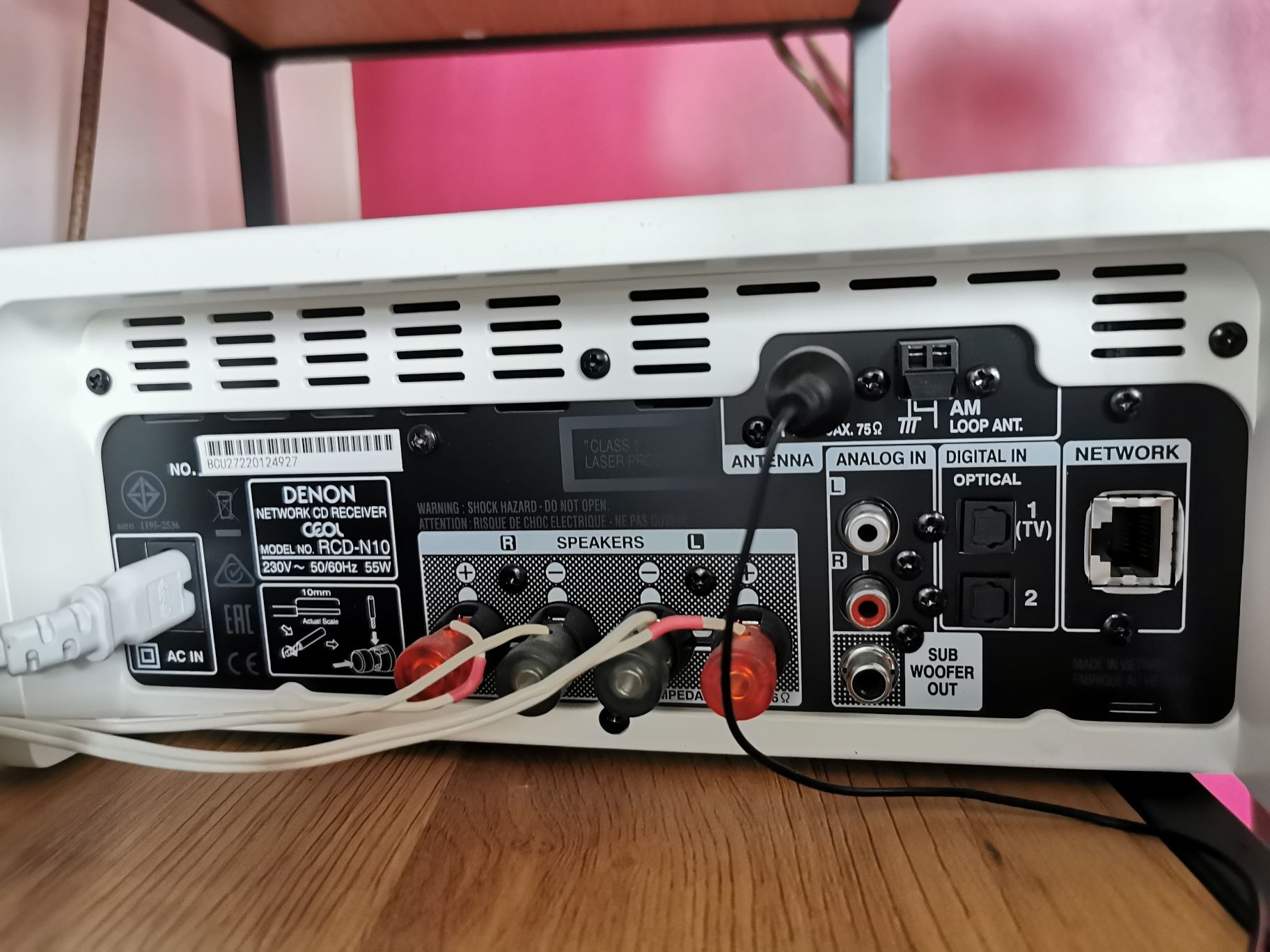 Denon RCD-N10 z głośnikami