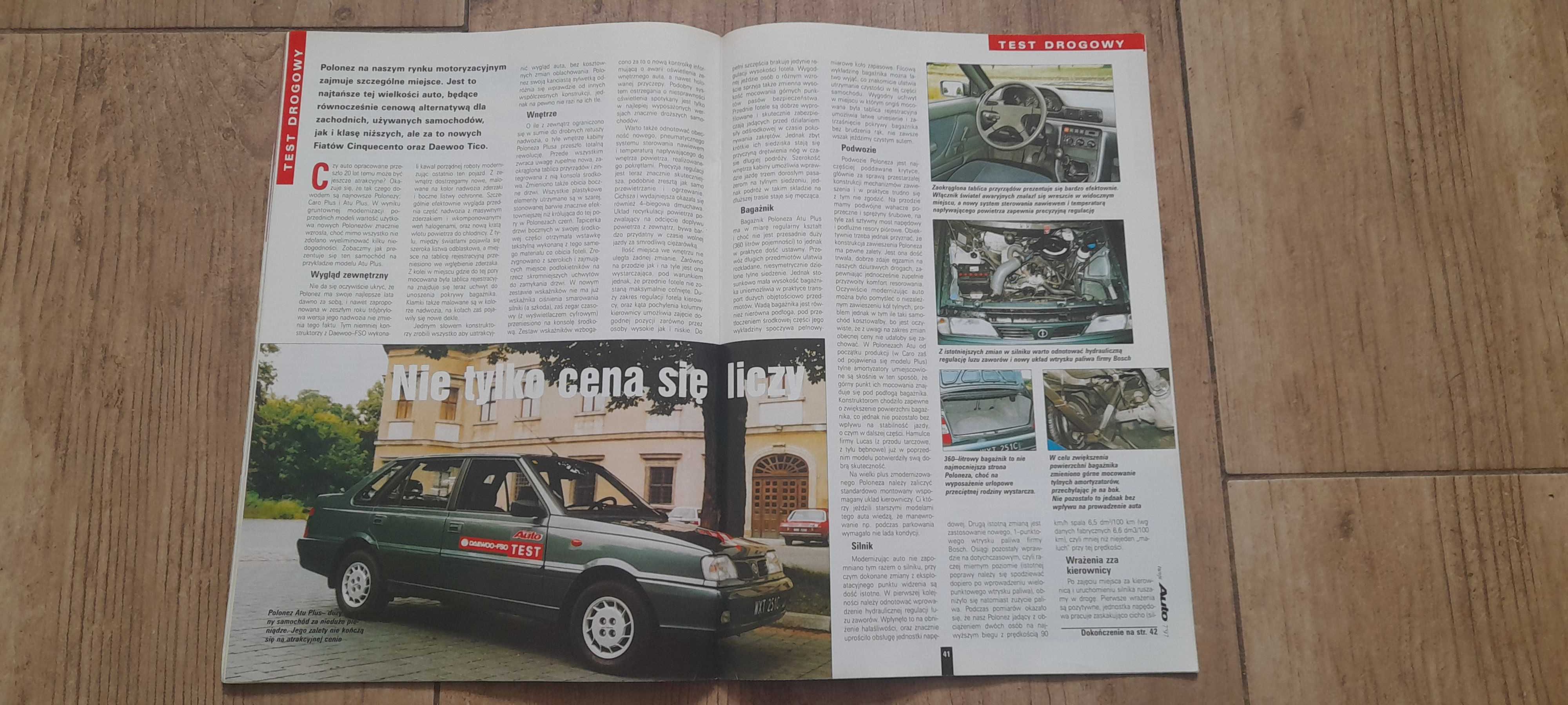 Miesięcznik "Twoje Auto" - nr 7 z września 1997 roku