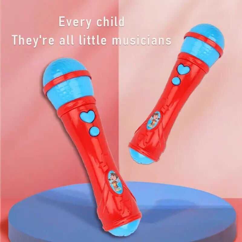Детский музыкальный микрофон игрушка для малышей