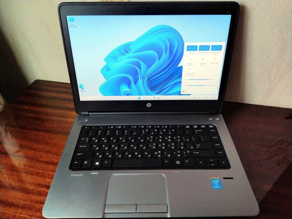Ноутбук HP 640 G1 ProBook Core I5/8Gb/SSD64Gb+HDD500Gb/Win-11